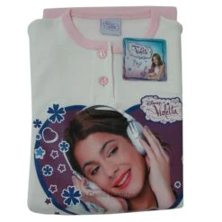 Disney Violetta Pigiama Bambina Ragazza Caldo Cotone Da 3 A 10 Anni Rosa G965 -Negozio Per Bambini Disney 20131212204638 pigiama violetta 2 1