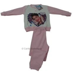 Disney Violetta Pigiama Bambina Ragazza Caldo Cotone Da 3 A 10 Anni Rosa G965