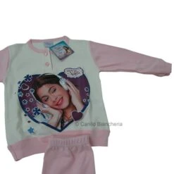 Disney Violetta Pigiama Bambina Ragazza Caldo Cotone Da 3 A 10 Anni Rosa G965 -Negozio Per Bambini Disney 20131212204638 pigiama violetta 5 2