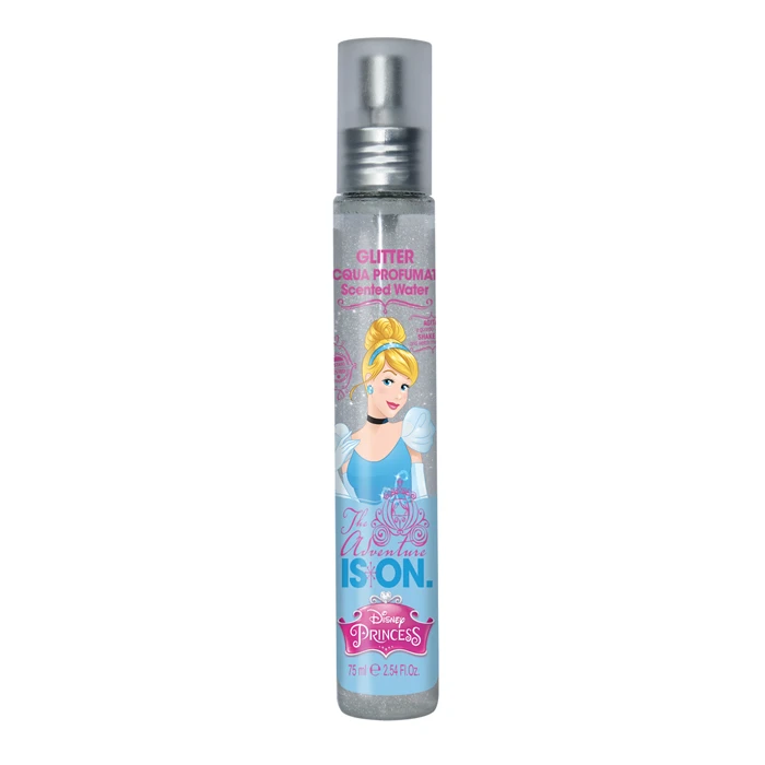 Disney - Princess Cenerentola - Acqua Profumata Glitter 75 Ml 3 Disney - Princess Cenerentola - Acqua Profumata Glitter 75 Ml