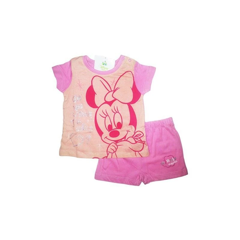 Pigiama Maglia Maglietta Pantaloncino Bimba Neonato Disney Baby Minnie 24 M 3 Pigiama Maglia Maglietta Pantaloncino Bimba Neonato Disney Baby Minnie 24 M