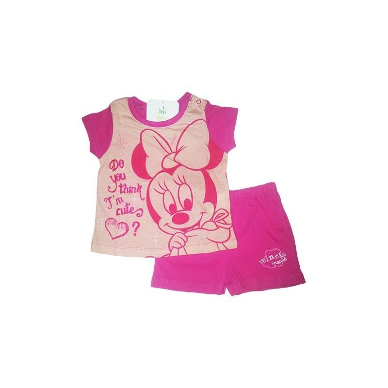 Pigiama Maglia Maglietta Pantaloncino Bimba Neonato Disney Baby Minnie 18 M 3 Pigiama Maglia Maglietta Pantaloncino Bimba Neonato Disney Baby Minnie 18 M