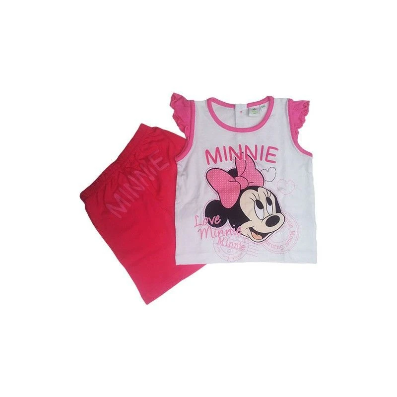 Completo Maglia Maglietta Pantaloncino Bimba Neonato Disney Baby Minnie Fucsia 12 M 3 Completo Maglia Maglietta Pantaloncino Bimba Neonato Disney Baby Minnie Fucsia 12 M