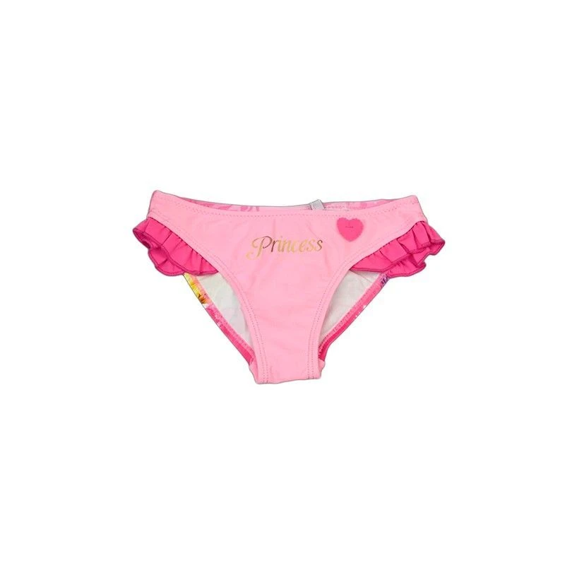 Costumino Costume Da Bagno Slip Bimba Bambina Disney Principesse Rosa 5A 3 Costumino Costume Da Bagno Slip Bimba Bambina Disney Principesse Rosa 5A