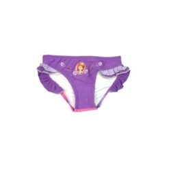 Costumino Costume Da Bagno Slip Bimba Bambina Disney Principessa Sofia Viola 4A