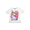 T-shirt Maglia Maglietta Bimbo Bambino Disney Cars Bianco 8A -Negozio Per Bambini Disney 229506