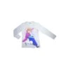 T-shirt Maglia Maglietta Cotone Bimba Bambina Disney Frozen Bianco 6A
