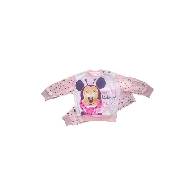 Pigiama Maglia Maglietta Pantalone Bimba Neonato Disney Baby Minnie Rosa 12 M 3 Pigiama Maglia Maglietta Pantalone Bimba Neonato Disney Baby Minnie Rosa 12 M