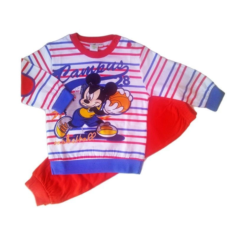Pigiama Maglia Maglietta Pantalone Bimbo Neonato Disney Baby Mickey Rosso 18 M 3 Pigiama Maglia Maglietta Pantalone Bimbo Neonato Disney Baby Mickey Rosso 18 M