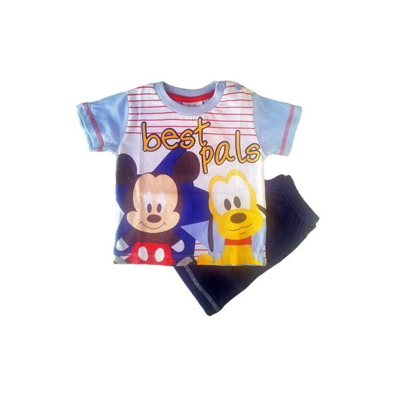 Pigiama Maglia Maglietta Pantaloncino Bimbo Neonato Disney Baby Mickey Mouse Blu 24 M 3 Pigiama Maglia Maglietta Pantaloncino Bimbo Neonato Disney Baby Mickey Mouse Blu 24 M