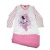 Pigiama Maglia Maglietta Pantalone Bimba Bambina Disney Minnie Bianco Rosa 7A -Negozio Per Bambini Disney 230481