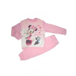 Pigiama Maglia Maglietta Pantalone Bimba Neonato Disney Baby Minnie 12 M