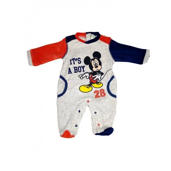 Tuta Tutina Ciniglia Bimbo Neonato Disney Baby Mickey 1 - 3 Mesi 3 Tuta Tutina Ciniglia Bimbo Neonato Disney Baby Mickey 1 - 3 Mesi