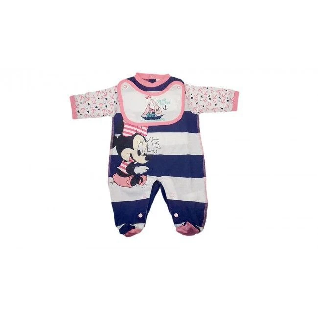 Tuta Tutina Cotone Bimba Neonato Disney Baby Minnie Rosa Blu 3 - 6 Mesi 3 Tuta Tutina Cotone Bimba Neonato Disney Baby Minnie Rosa Blu 3 - 6 Mesi