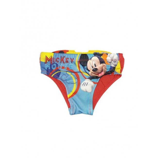 Costumino Costume Da Bagno Slip Bimbo Bambino Disney Mickey Rosso 4A 3 Costumino Costume Da Bagno Slip Bimbo Bambino Disney Mickey Rosso 4A