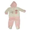 Completo 2pz Ciniglia Bimba Neonato Disney Baby Minnie Panna Rosa 6 M -Negozio Per Bambini Disney 298336