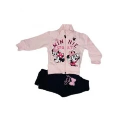Completo Tuta 2pz Maglia Maglietta Pantalone Bimba Neonato Disney Baby Minnie 1 - 3 Mesi