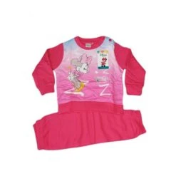 Pigiama Maglia Maglietta Pantalone Bimba Neonato Disney Baby Minnie Fucsia 24 M