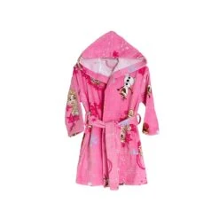 Accappatoio Bambina Frozen Disney In Spugna Di Cotone Z795