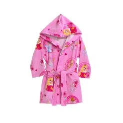 Accappatoio Bambina Principesse Disney In Spugna Di Cotone Z796