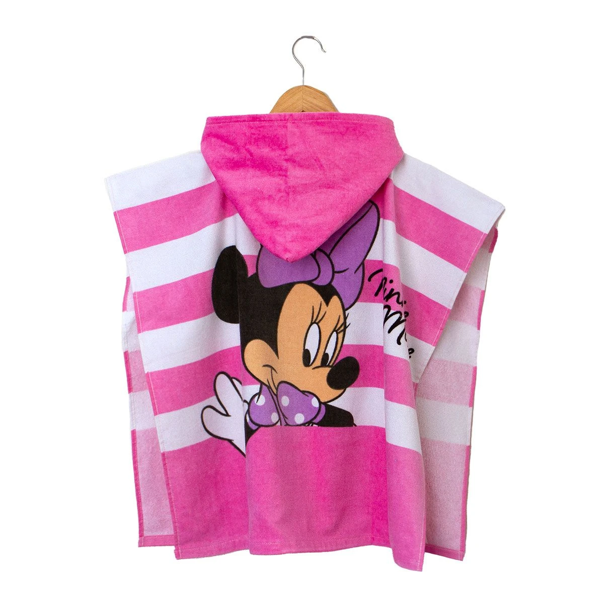 Accappatoio Poncho Minnie Mouse Disney In Spugna Taglia Unica J590 5 Accappatoio Poncho Minnie Mouse Disney In Spugna Taglia Unica J590 - immagine 3