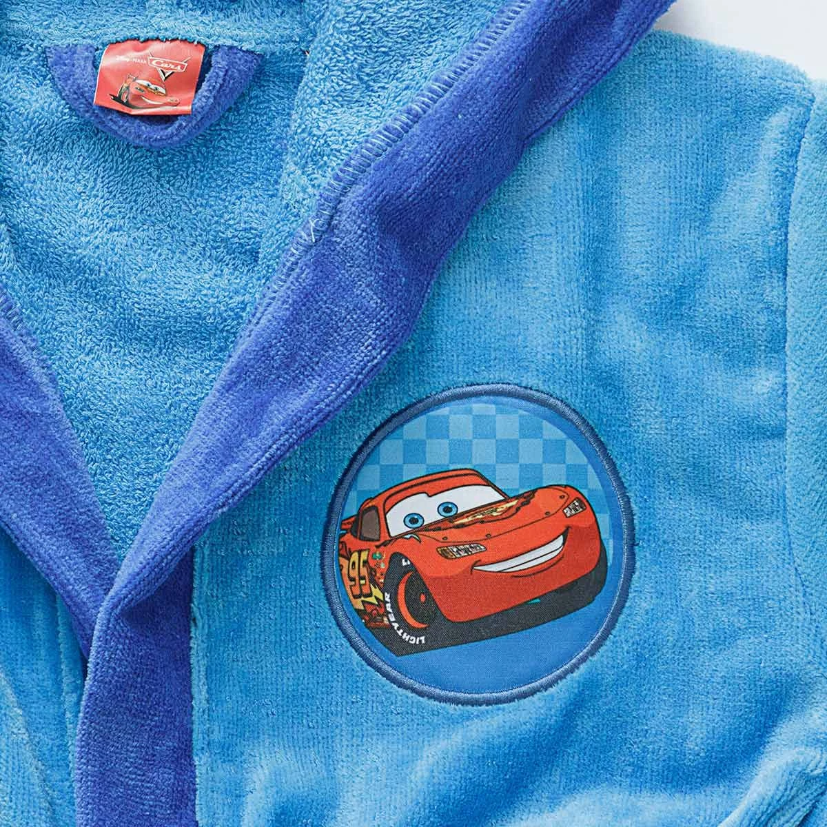 Accappatoio Cars Disney Per Bambino In Spugna Di Cotone P133 4 Accappatoio Cars Disney Per Bambino In Spugna Di Cotone P133 - immagine 2