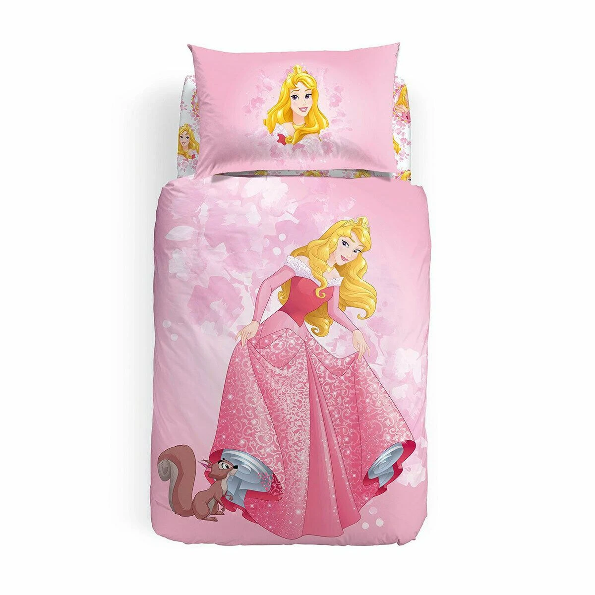 Completo Copripiumino Princess Aurora Disney Caleffi Per Letto Singolo W208 3 Completo Copripiumino Princess Aurora Disney Caleffi Per Letto Singolo W208