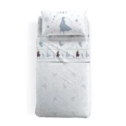 Completo Lenzuola Frozen Anna&Elsa Disney Caleffi - Dimensioni Varie K460