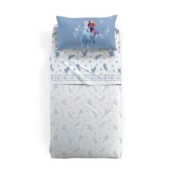 Completo Lenzuola Frozen Magic Disney Caleffi - Dimensioni Varie K554