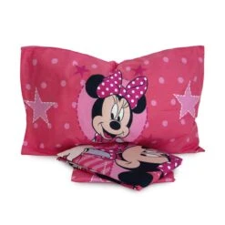 Negozio Per Bambini Disney -Negozio Per Bambini Disney completo lenzuola minnie dimensioni varie in cotone fucsia particolare 2