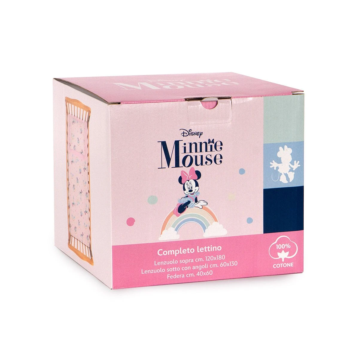 Completo Lenzuola Minnie Disney Per Lettino Baby J175 4 Completo Lenzuola Minnie Disney Per Lettino Baby J175 - immagine 2