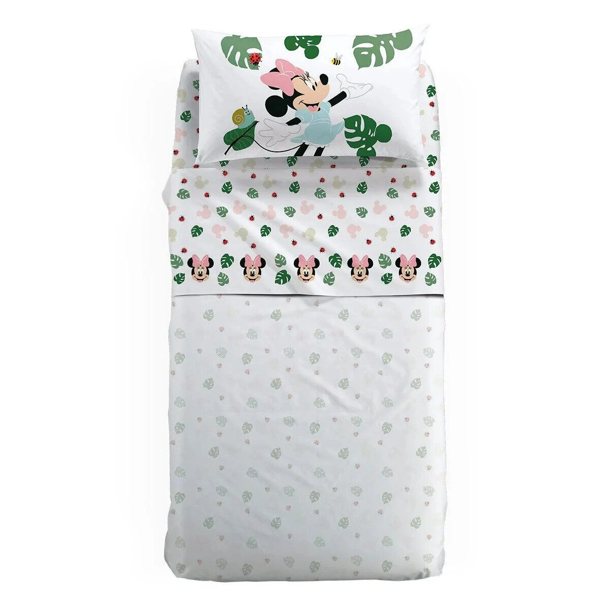 Completo Lenzuola Minnie Garden Disney Caleffi - Dimensioni Varie J451 3 Completo Lenzuola Minnie Garden Disney Caleffi - Dimensioni Varie J451
