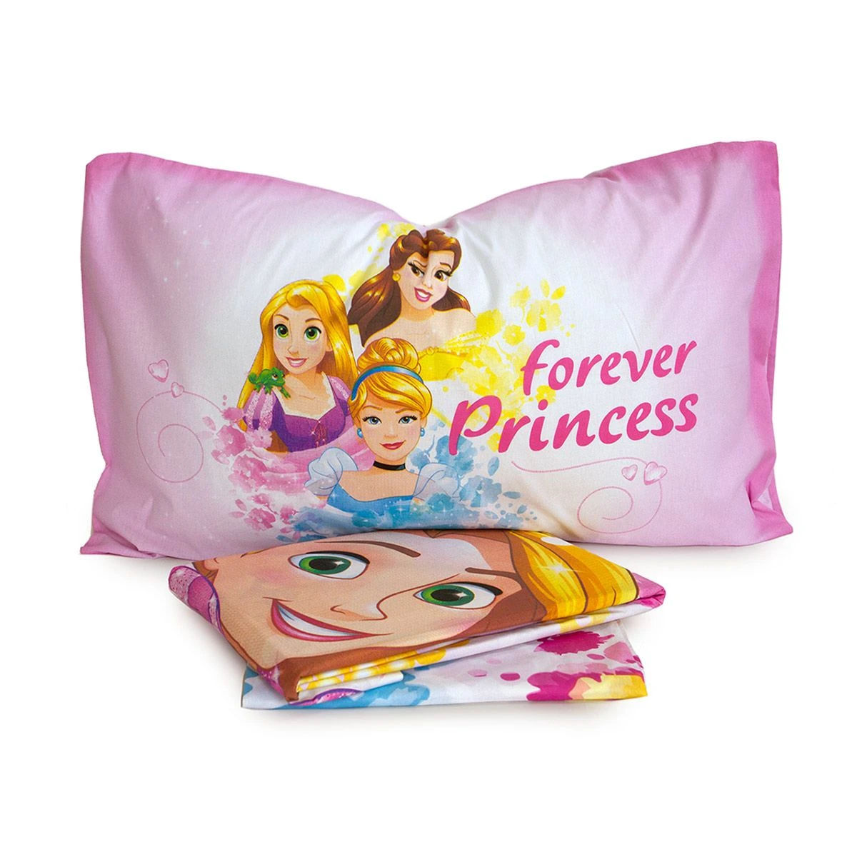 Completo Lenzuola Principesse Disney In Cotone Singolo Una Piazza Z301 4 Completo Lenzuola Principesse Disney In Cotone Singolo Una Piazza Z301 - immagine 2