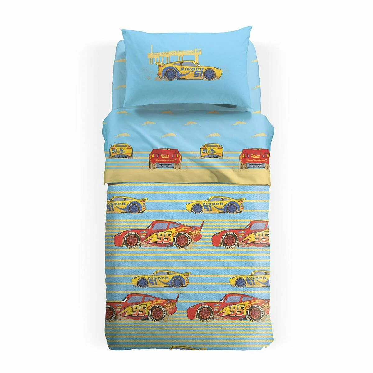 Copriletto Leggero Cars Beach Disney Caleffi - Dimensioni Varie U455 3 Copriletto Leggero Cars Beach Disney Caleffi - Dimensioni Varie U455