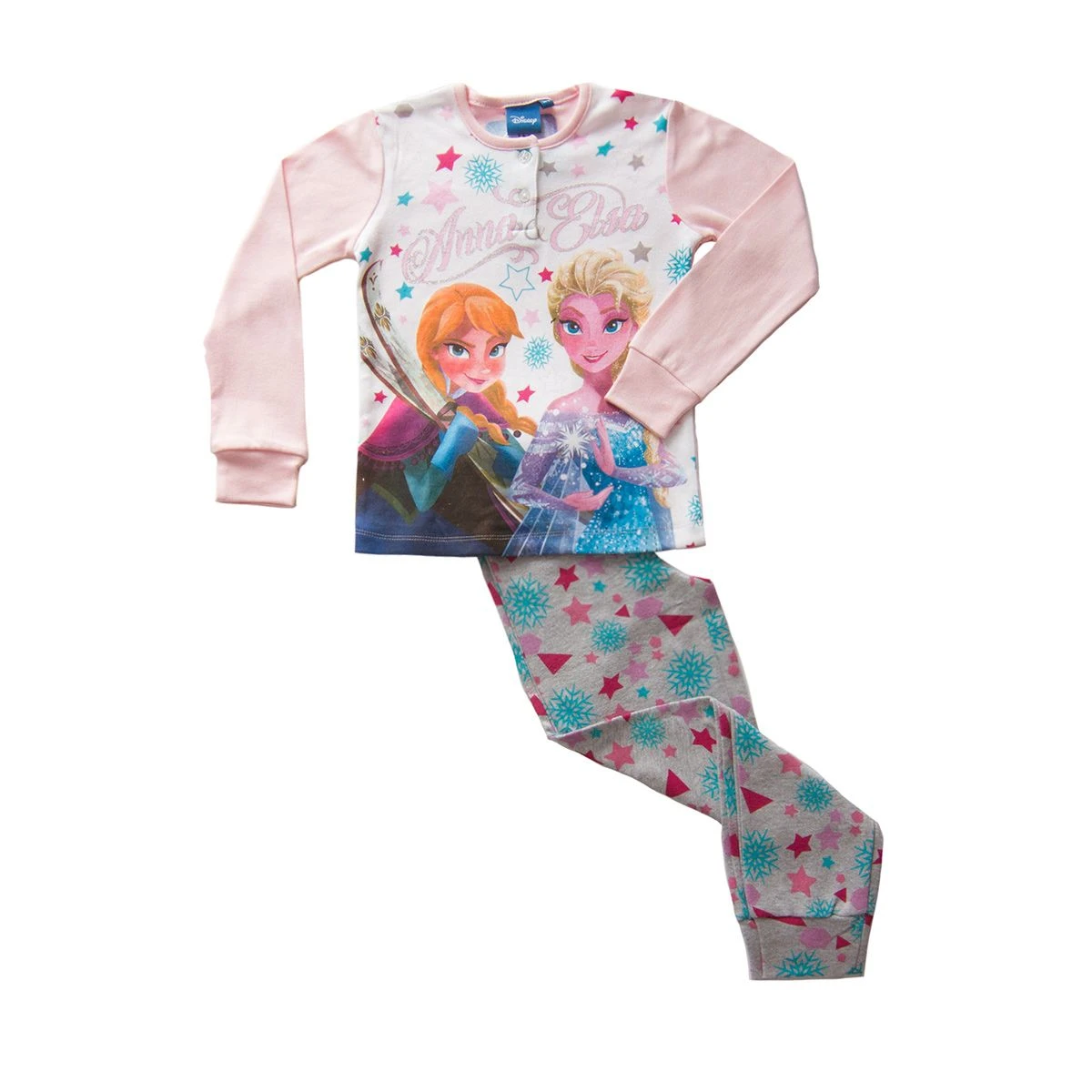 Pigiama Bambina Frozen Disney In Caldo Cotone DGW1876 V399 4 Pigiama Bambina Frozen Disney In Caldo Cotone DGW1876 V399 - immagine 2