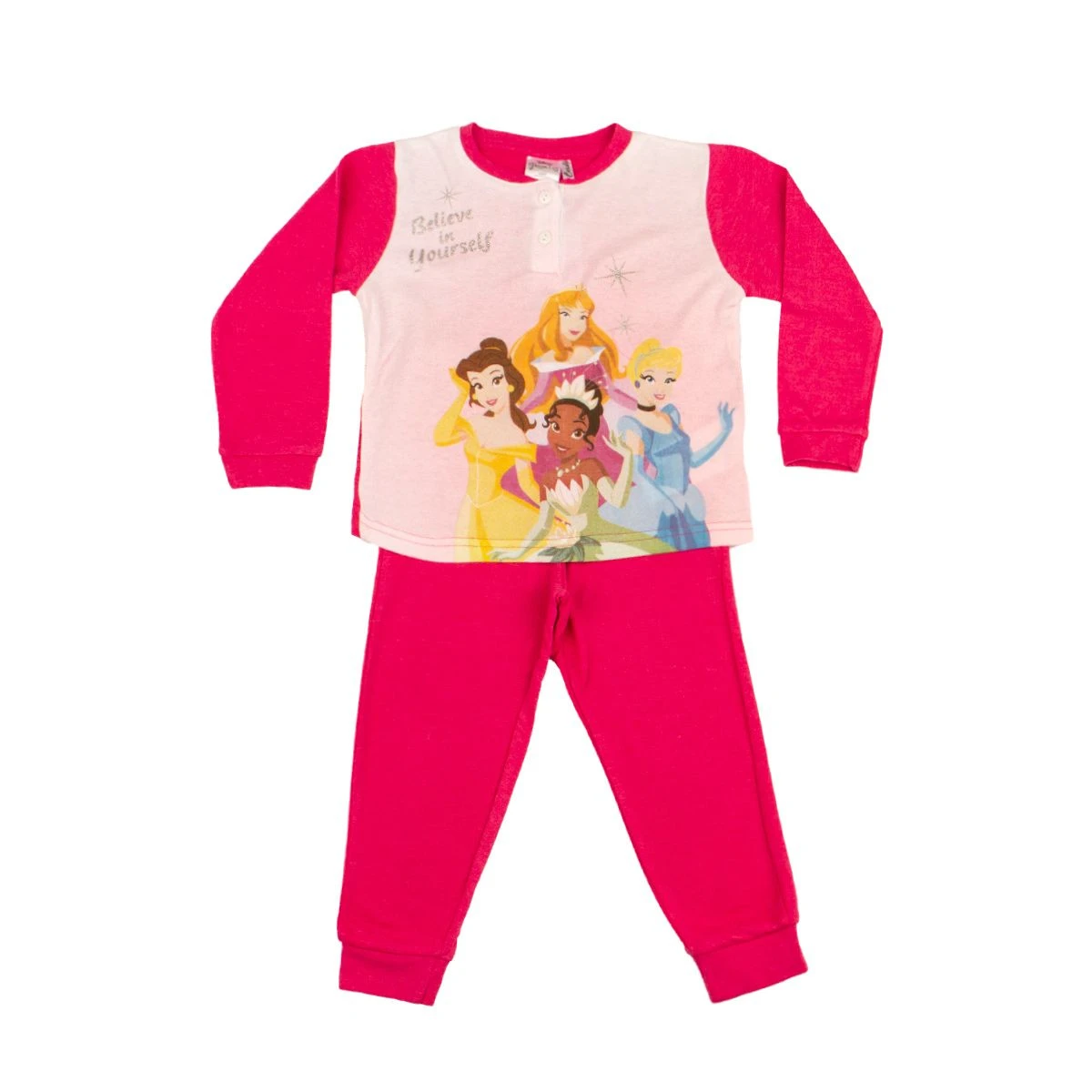 Pigiama Bambina Princess Disney In Caldo Cotone 0707 J674 4 Pigiama Bambina Princess Disney In Caldo Cotone 0707 J674 - immagine 2