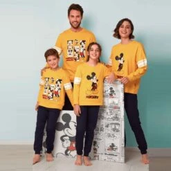 Pigiama Bambina/ragazza Mickey Mouse Disney In Caldo Cotone 55466 W374 -Negozio Per Bambini Disney pigiama bambina ragazza caldo cotone mickey mouse disney 55466 3 15