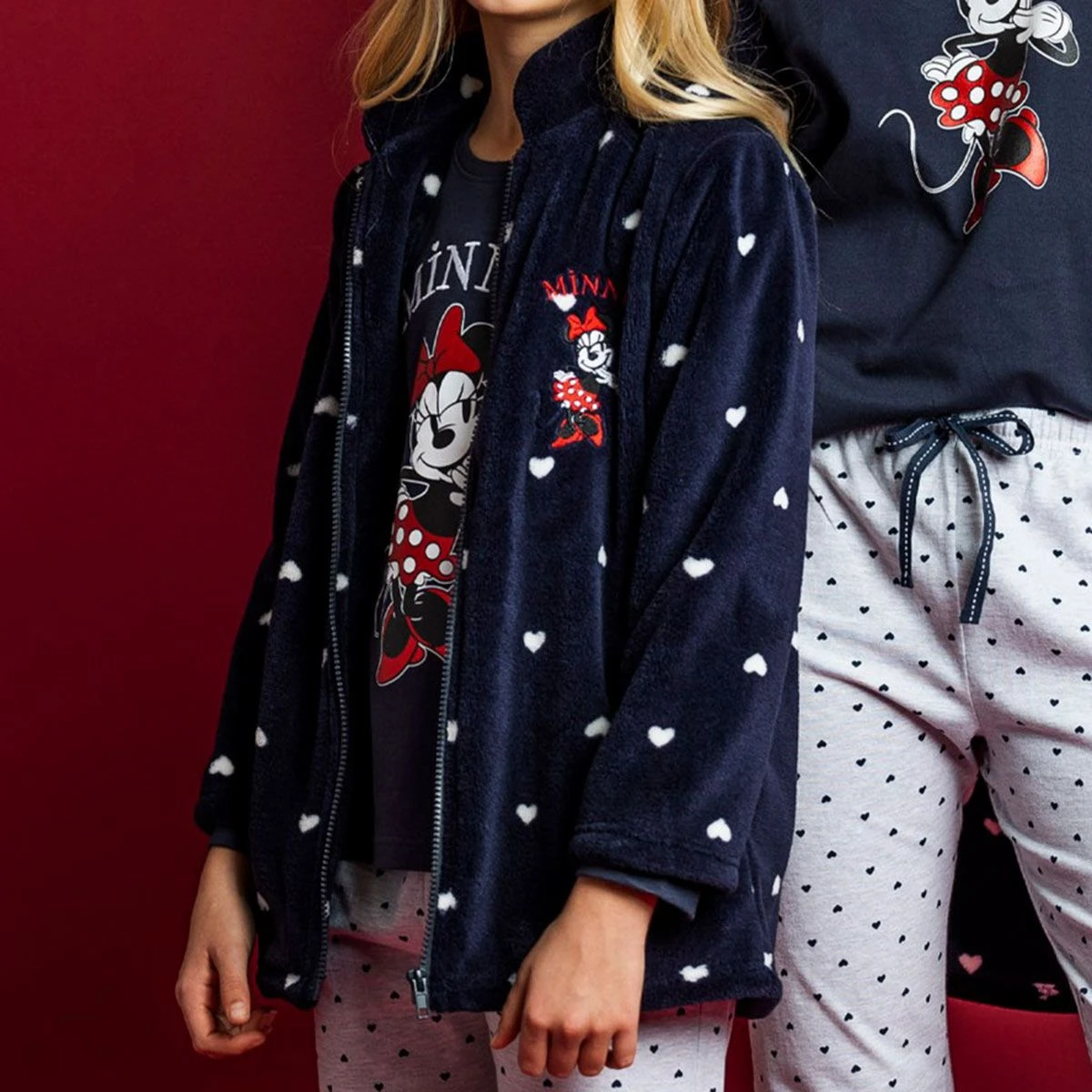 Pigiama Bambina/ragazza Minnie Disney In Caldo Cotone 56459 K750 5 Pigiama Bambina/ragazza Minnie Disney In Caldo Cotone 56459 K750 - immagine 3