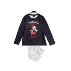 Pigiama Bambina/ragazza Minnie Disney In Caldo Cotone 56459 K750