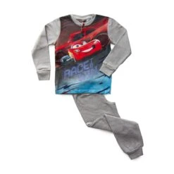 Pigiama Bambino Cars Disney Pixar In Felpa DBW18100 V183 -Negozio Per Bambini Disney pigiama bambino cars disney pixarc dbw18100 grigio melange 4