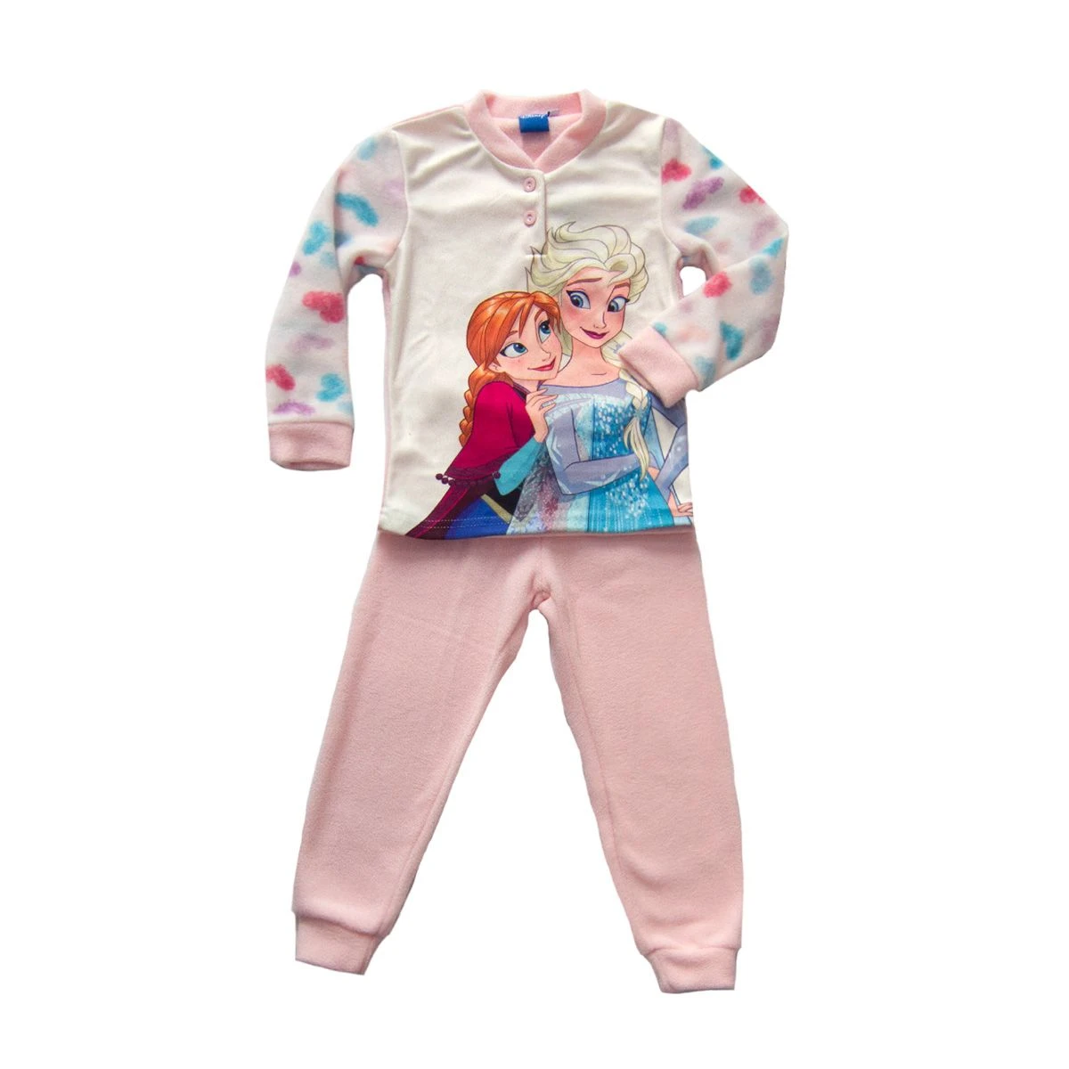 Pigiama Bambina Frozen Disney In Pile WD22979 V389 4 Pigiama Bambina Frozen Disney In Pile WD22979 V389 - immagine 2