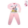 Pigiama Bambina Minnie Disney In Cotone WD220091 Y287 -Negozio Per Bambini Disney pigiama da bambina in cotone disney minnie b2wd220091