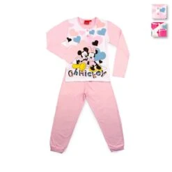 Pigiama Bambina Minnie Disney In Cotone WD220091 Y287