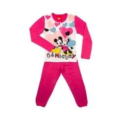 Pigiama Bambina Minnie Disney In Cotone WD220091 Y287 7 Pigiama Bambina Minnie Disney In Cotone WD220091 Y287 -Negozio Per Bambini Disney pigiama da bambina in cotone disney minnie b2wd220091 fuxia 5