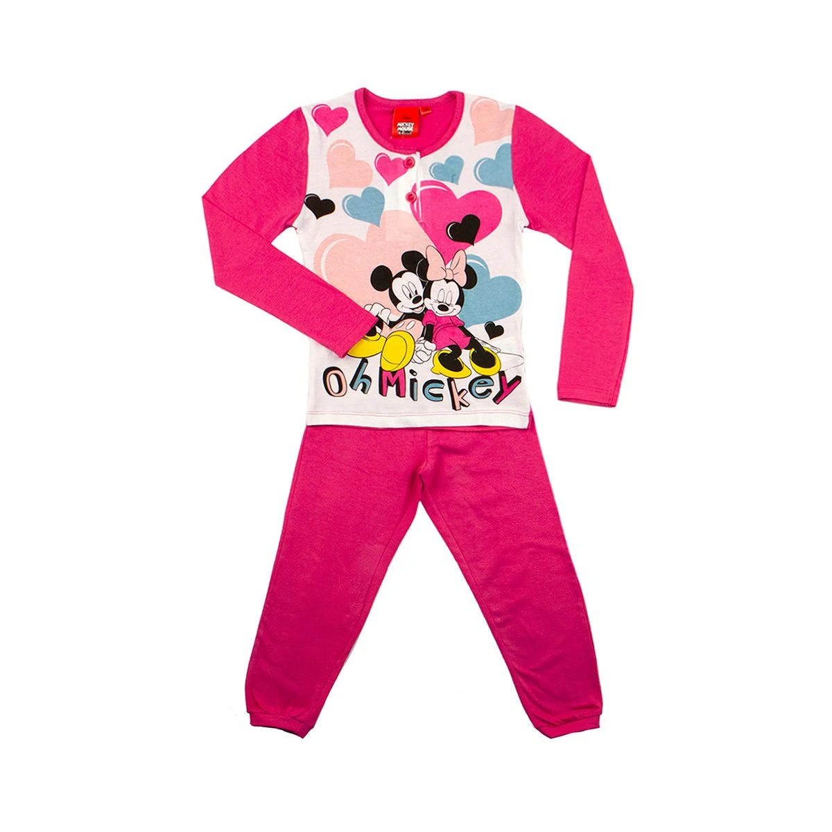 Pigiama Bambina Minnie Disney In Cotone WD220091 Y287 5 Pigiama Bambina Minnie Disney In Cotone WD220091 Y287 - immagine 3