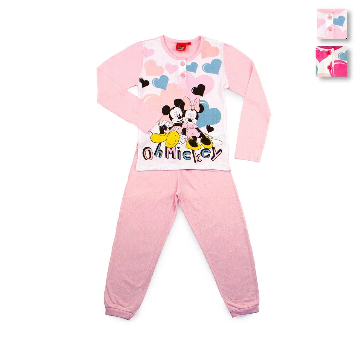 Pigiama Bambina Minnie Disney In Cotone WD220091 Y287 3 Pigiama Bambina Minnie Disney In Cotone WD220091 Y287
