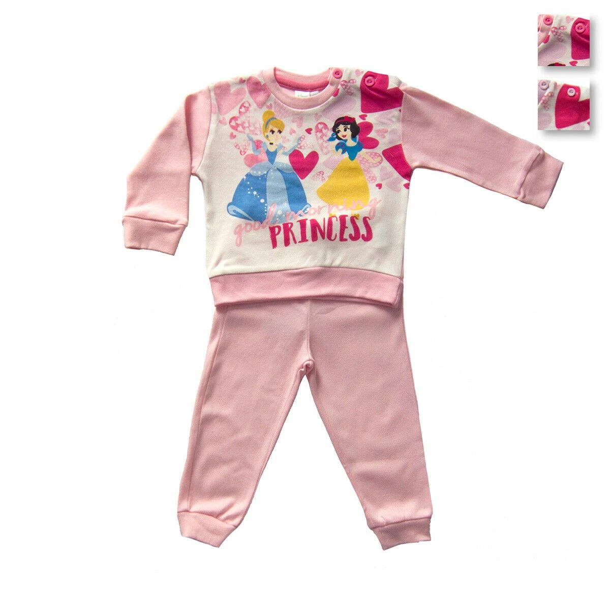 Pigiama Neonata Principesse Disney In Caldo Cotone Da 12 A 30 Mesi WD101356 V403 3 Pigiama Neonata Principesse Disney In Caldo Cotone Da 12 A 30 Mesi WD101356 V403