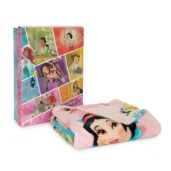 Plaid Flannel Principesse Disney Supersoft 100x140 Cm S997 -Negozio Per Bambini Disney plaid flannel principesse disney supersoft 100x140 cm 2