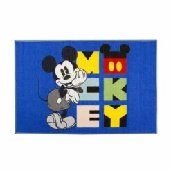 Tappeto Camerette Mickey Mouse Disney 80x120 Cm W239