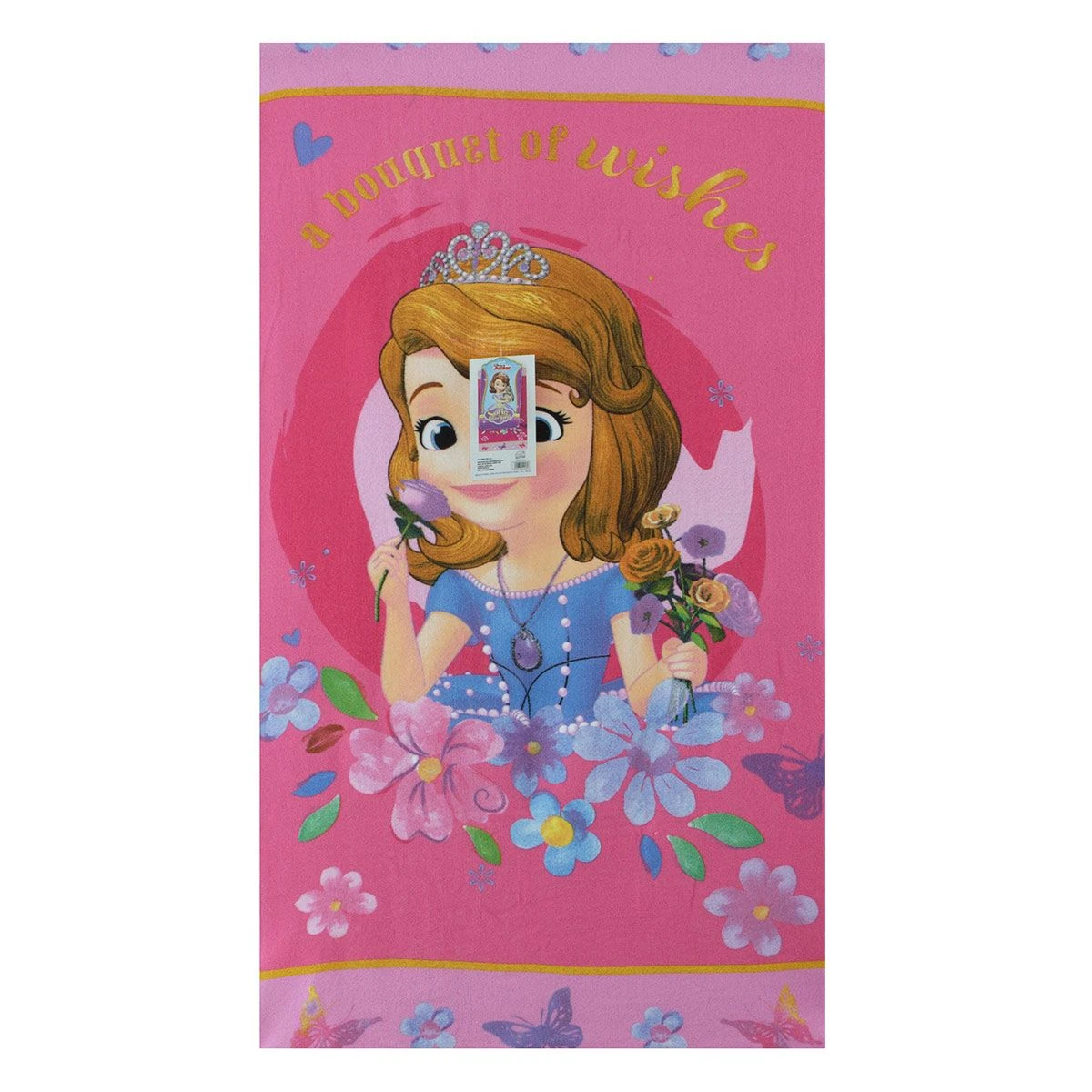 Telo Mare Principesse Sofia Disney Microspugna 70x140 Cm M884 3 Telo Mare Principesse Sofia Disney Microspugna 70x140 Cm M884